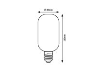 Fil. LED, E27 T45,4W,250lm,4000K,transp. RABALUX 79006