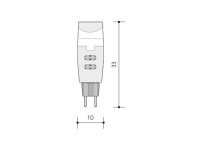 Panlux  PN65101002 LED Kapsule 270 G4 teplá