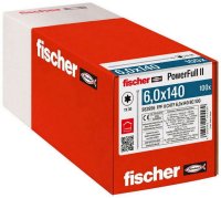 Konstrukční vrut s celým závitem Power-Full FISCHER FPF II CHTF 6,0x140 BC 100