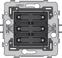 6násobné tlačítko 24V + bílé LED NIKO 170-67170