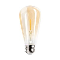 ORO-E27-ST64-FL-AMBER-1,3W-WW