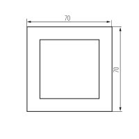 Mini instalační pouzdro BIURO IP40 25347 Kanlux