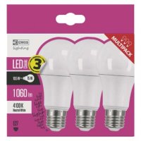 LED žárovka Classic A60 E27 10,7W (75W) 1 060 lm neutrální bílá EMOS ZQ5151.3