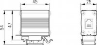 DL-TLF-HF přepěťová ochrana telefonní linky (VDSL2) RJ11 A06150