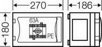 FP 5103 Skříň s vypínačem 63A/4, 5-ti pó
