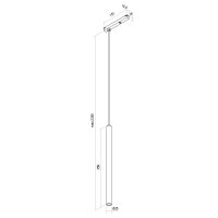 XCLICK S DECO. SUSP. LIGHT FITTING 5,2W