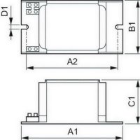 Tlumivka PHILIPS BHL 250 K307-A2 230/240V 50Hz BC2-134