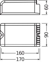 LEDVANCE POWERTRONIC OUTDOOR PTo 250/220240 3DIM