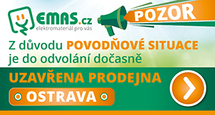 PRODEJNA OSTRAVA DOČASNĚ UZAVŘENA