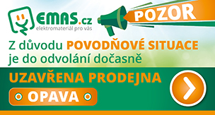 PRODEJNA OPAVA DOČASNĚ UZAVŘENA