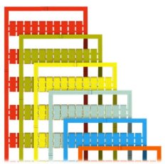 Popisovací karta WMB s potiskem 81-90 (10×) 5-5,2 mm žlutá WAGO 794-604/000-002