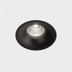 LUXO IP65 zapuštěné svítidlo s rámečkem černá 12W 4000K DALI KOHL LIGHTING