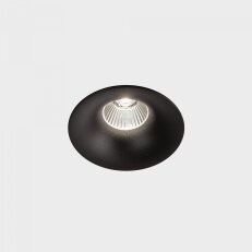 LUXO zapuštěné svítidlo s rámečkem černá 8W 2700K 1-10V KOHL LIGHTING