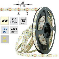 LED pásek SMD2835 WW, 120LED, 5m, 12V, 28,8 W/m MCLED ML-121.712.60.0