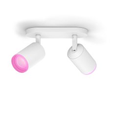 Philips Hue WACA RGB Fugato 2-spot spot bílá GU10 700lm