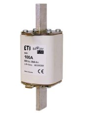 Nožová pojistka M1 gBAT 100A/800V DC ETI 004723324