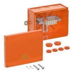 Kabelový rozbočovací box WKE 6-5x6mm2 oranžová IP66 E30-E90 SPELSBERG 86650601