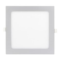 LED svítidlo PODHLED, čtvercové, 23W, 4500 K, stříbrné FK TECHNICS 4737861