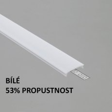 FKU-PC20-KLIK-2M-W Plexi C20 KLIK bílé pro FKU36,37, 2m FK TECHNICS 4738358