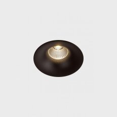 LUXO zapuštěné svítidlo s rámečkem černá 12W 2700K 1-10V KOHL LIGHTING