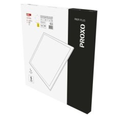 LED panel PROXO 60×60, čtvercový vestavný bílý, 33W neutrální bílá EMOS ZB1124