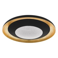 Stropní svítidlo CANICOSA 2 LED d765 zlatá/černá/GRANILLE 40,3W IP20 EGLO 98685