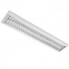 MODUS LLL6000, 2x LED 830, 1510mm, lesklá mřížka, přisazené, NONSELV 350mA ,