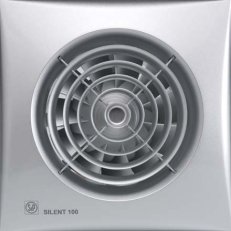 SILENT 100 CZ Silver 1883925 IP45 tichý malý axiální ventilátor