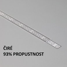 FKU-PJ-1M-CL Plexi J čiré pro FKU13,14,18, 1m FK TECHNICS 4738732