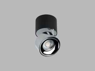 LED2 11508235D KLIP ON, BC DALI/PUSH DIM 11W 2700K 30° BLACK/CHROME