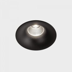 LUXO zapuštěné svítidlo s rámečkem černá 20W 2700K 1-10V KOHL LIGHTING