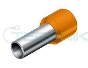 DI 4-10 oranž 100 Dutinka izolovaná,průřez 4,0mm2/délka 10mm,dle DIN46228