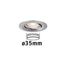 LED vestavné svítidlo Nova mini výklopné 1x4W 2.700K kov kartáčovaný 230V 94294