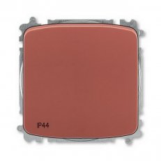 ABB Tango Přepínač střídavý ř. 6 IP44 vřesová červená 3559A-A06940 R2