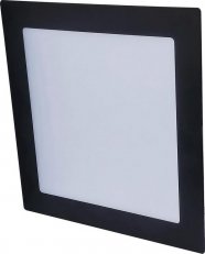 Vestavné LED svítidlo typu downlight LED30 VEGA-S Black 6W WW 370/610lm