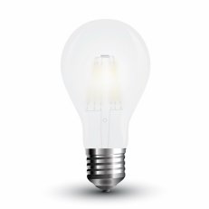 LED žárovka V-TAC 6W Filament E27 A60 Frost Cover Warm White VT-1935