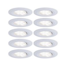 Vestavné svítidlo LED Calla kruhové 10x6,5W bílá mat výklopné 999.24 99924