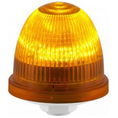 Svítidlo signální OVOLUX LED 12/24V ACDC, IP66, 1/2'' NPT, oranžová, světle šedá