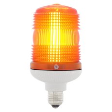 Maják zábleskový MINIFLASH X 12/24 V, ACDC, IP54, E27, oranžová, světle šedá