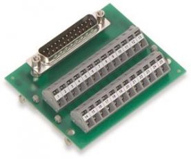 propojovací modul Sub-Min-D Konektor s pájecími piny 15pól. WAGO 289-446