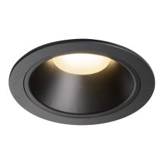 NUMINOS DL XL vnitřní LED zápustné stropní svítidlo černá/černá 3000K 55°