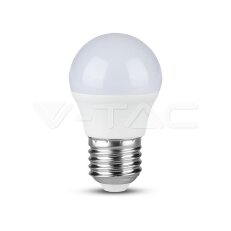 LED žárovka V-TAC 6.5W E27 G45 Plastic 6500K