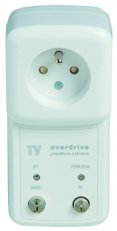 TV-OVERDRIVE X16 zásuvkový adaptér s přepěťovou ochranou + TV 16A A01059