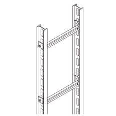 kabelový žebřík, bočnice I-80 profil, š=40 cm PUK GROUP ST 81-04F