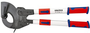 KNIPEX Kleště na kabely (rohatka se západkou) s teleskopickými rukojeťmi 630 mm