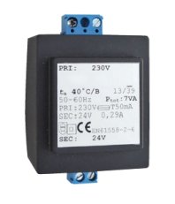 CTE 24/5 W transformátor 230/24 V pro ventily VEL 10-4, 12-4