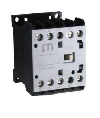 Miniaturní stykač ETI CEC09.01-110VDC 3p 3xNO+1xNC 20A(AC1)/9A(AC3 400V)