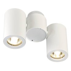 ENOLA_B nástěnné a stropní svítidlo dvě žárovky QPAR51 bílé max. 100 W