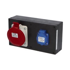 rb3068 Krabice gumová IP44 RubberBOX 1x zás. 230V/16A/3p 1x32/5 FAMATEL