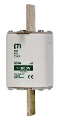 Nožová pojistka NH3 aM 200A/1000V ETI 004186434